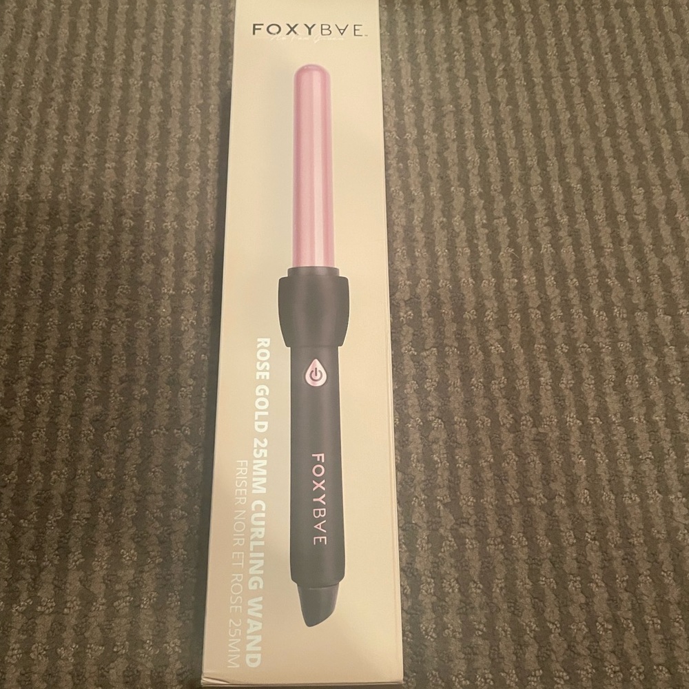 FoxyBae curling wand 25mm